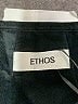 Ethos Solid Black Casual Skirt Size 2 - photo 4