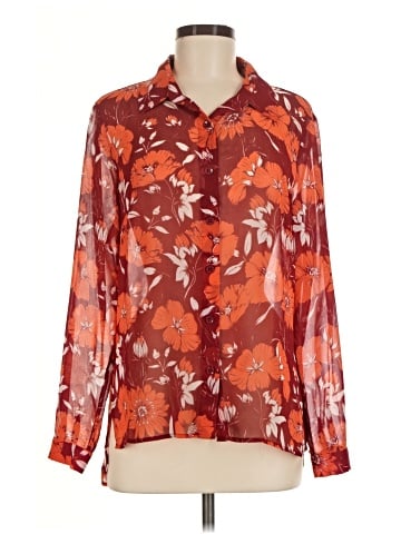 CAbi Long Sleeve Button-Down Shirt (view 1)