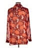 CAbi Orange Long Sleeve Button-Down Shirt Size M - photo 2