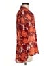 CAbi Orange Long Sleeve Button-Down Shirt Size M - photo 4
