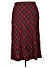 Basic Editions Argyle Red Formal Skirt Size 12 - photo 1