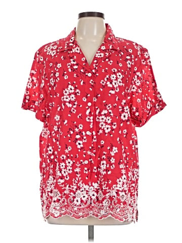 Alfred Dunner Short Sleeve Blouse (view 1)