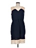 Zara Basic Solid Blue Casual Dress Size M - photo 1