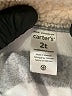 Carter's 100% Polyester Gray Long Sleeve Top Size 2T - photo 3