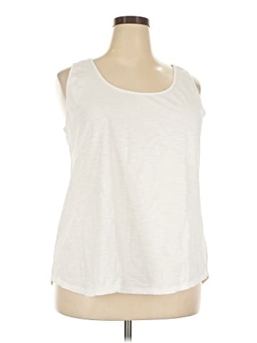 Lane Bryant Sleeveless T-Shirt (view 1)