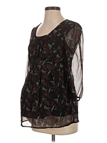 Motherhood 3/4 Sleeve Blouse (view 1)