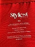 Stylest Solid Red One Piece Swimsuit Size M - photo 3