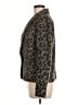 Ann Taylor LOFT Animal Print Gray Blazer Size M - photo 5