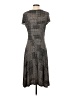 Covington Houndstooth Gray Casual Dress Size S - photo 2
