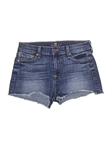 7 For All Mankind Denim Shorts (view 1)