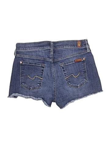 7 For All Mankind Denim Shorts (view 2)