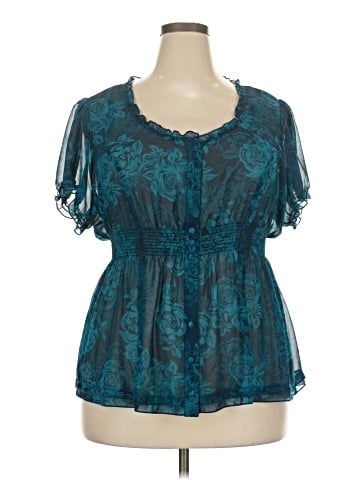 Torrid Short Sleeve Blouse (view 1)