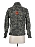 Nicole Miller 100% Cotton Camo Green Jacket Size S - photo 2