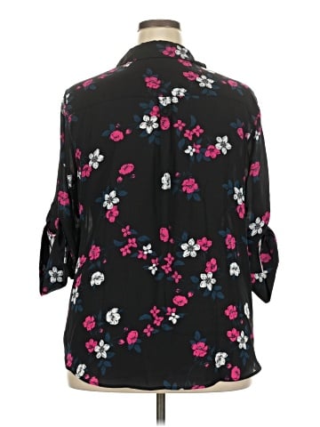 Torrid 3/4 Sleeve Blouse (view 2)