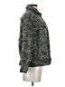 Nicole Miller 100% Cotton Camo Green Jacket Size S - photo 4