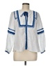 J.Crew White Long Sleeve Blouse Size 8 - photo 1