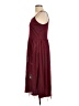 Bongo 100% Polyester Stars Burgundy Cocktail Dress Size L - photo 5
