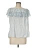 Unbranded Gray Short Sleeve Blouse Size M - photo 1