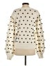 Majorelle Polka Dots Ivory Pullover Sweater Size XS - photo 2