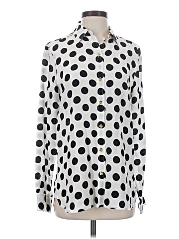 C. Wonder Long Sleeve Silk Top (view 1)