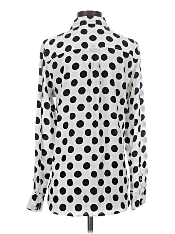 C. Wonder Long Sleeve Silk Top (view 2)
