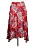 Apt. 9 Paisley Red Casual Skirt Size L - photo 2