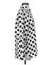 C. Wonder 100% Silk Polka Dots White Long Sleeve Silk Top Size S - photo 4