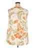 Lane Bryant Ivory Sleeveless Blouse Size 18 - 20 Plus - photo 2
