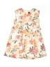 Tea 100% Cotton Floral Ivory Dress Size 4 - photo 1