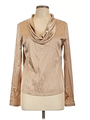 St. John Long Sleeve Silk Top (view 1)