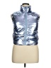 Old Navy 100% Polyester Metallic Silver Vest Size XL - photo 1