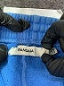 PANGAIA 100% Cotton Color Block Blue Track Pants Size XL - photo 7