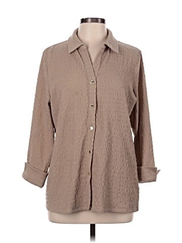 Anne Klein 3/4 Sleeve Blouse (view 1)