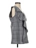 Banana Republic 100% Polyester Gray Sleeveless Blouse Size S - photo 4