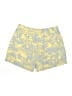 Free People Print Yellow Shorts Size 4 - photo 2