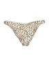 O'Neill Animal Print Ivory Swimsuit Bottoms Size M - photo 2