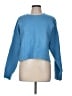 Double Zero Solid Blue Pullover Sweater Size M - photo 1