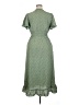 Max Studio Polka Dots Green Casual Dress Size XL - photo 2