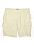 IZOD 100% Cotton Solid Tan Cargo Shorts Size 30 waist - photo 1