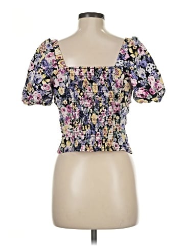 I.N. San Francisco Short Sleeve Blouse (view 2)