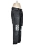 Ashley Mason 100% Cotton Graphic Silver Jeans Size 27 waist - photo 4