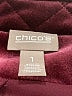 Chico's Burgundy Vest Size Med (1) - photo 6