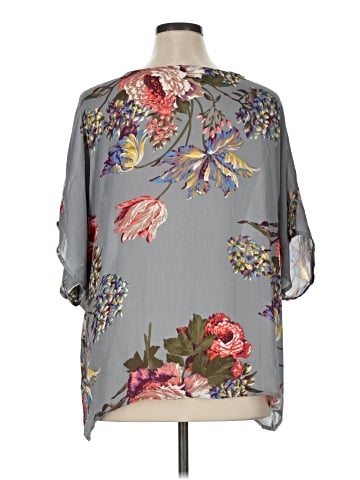 Umgee 3/4 Sleeve Blouse (view 2)