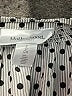 Motherhood 100% Polyester Polka Dots Silver Short Sleeve Blouse Size Sm Maternity - photo 6