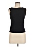Lily Black Sleeveless T-Shirt Size M - photo 1