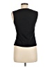 Lily Black Sleeveless T-Shirt Size M - photo 2