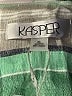 Kasper Stripes Green 3/4 Sleeve Blouse Size XL - photo 7