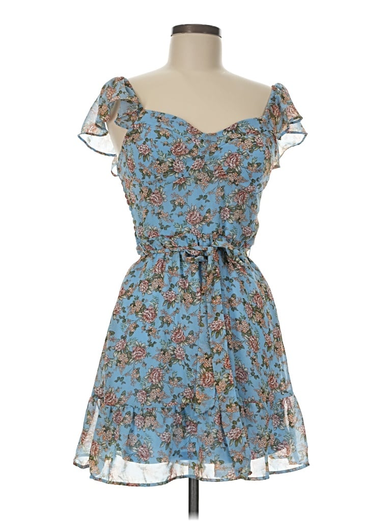 Pre-owned Lily Rose Cocktail Dress In Blue