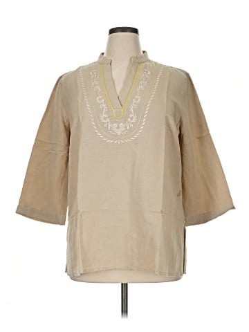 First Issue by Liz Claiborne 3/4 Sleeve Blouse (view 1)