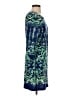 Akira Paisley Blue Cocktail Dress Size 2 - photo 4